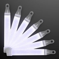 4" White Mini Glow Sticks with Lanyard - Blank